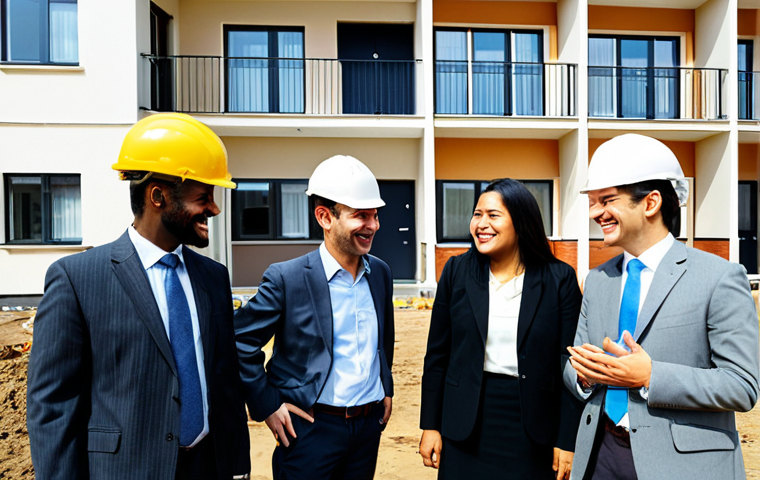 주택 금융의 변화와 혁신 모델 - Technological Advancement in Real Estate**

"A family-friendly scene depicting a couple wearing VR h...